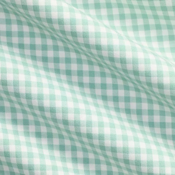 RALPH LAUREN Polo Mint Green Gingham Plaid Button Down Shirt Men M (Pink Pony) - Picture 2 of 12